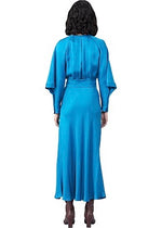 Promise Wrap Dress - Peacock | GINGER ...